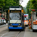 Leipzig 2015 – Tram 1148 waiting for an emergency