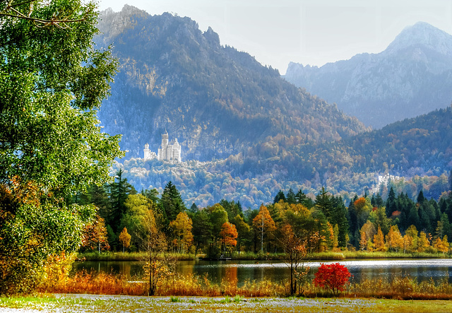 Autumn on the Swan Lake.  ©UdoSm