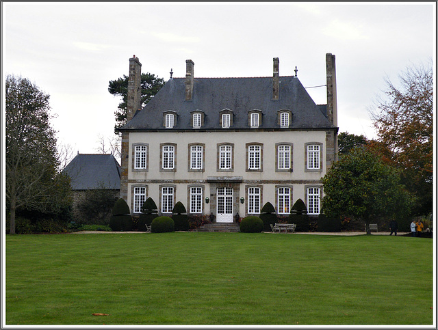 La malouinière de la Ville Bague à Saint Coulomb (35)