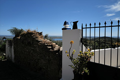 Monsaraz, Fence with view