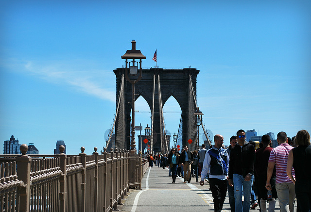 HFF From the Brooklyn Bridge!