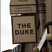 The Duke pub sign