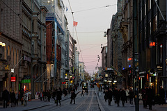 La nuit tombe sur Helsinki