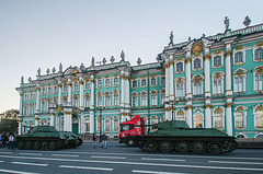 El Palacio de Invierno (parte trasera que da a la Plaza)