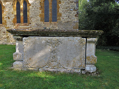 cogenhoe church, northants (9)c18 chest tomb of robert sible +1745