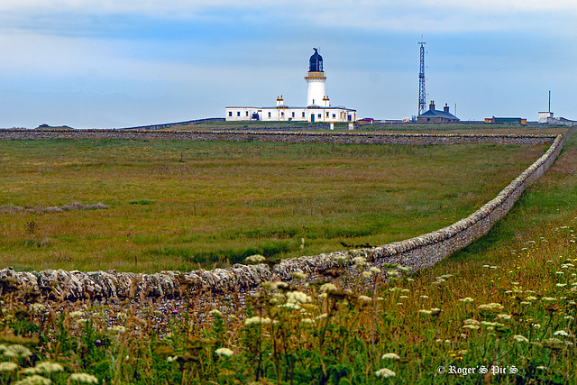 Noss Head Lighthouse & Post Box.