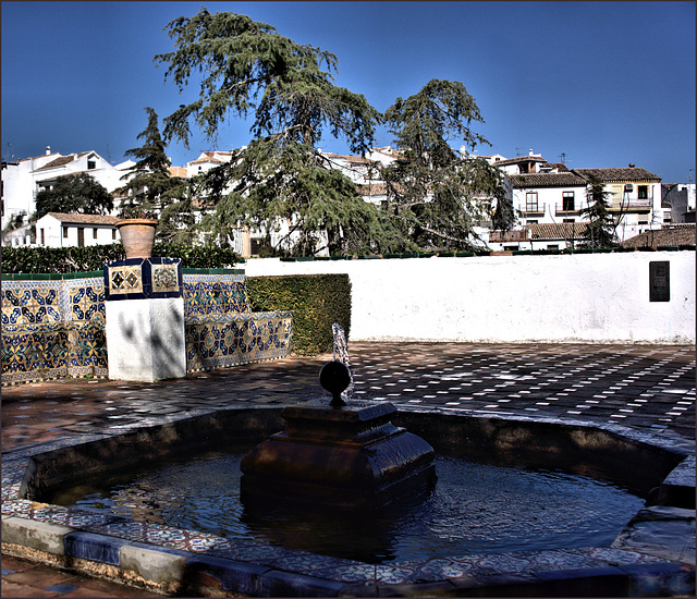 Ronda - Jardín de la Casa del Rey Moro