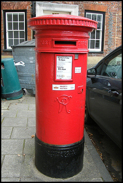 Victorian pillar box