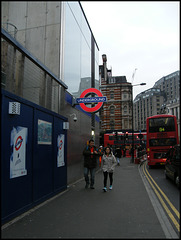 depressing new tube station