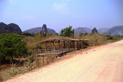 Aucun touriste en vue sauf nous ! (Laos)