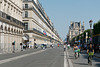 La rue de Rivoli réservée aux piétons et aux vélos