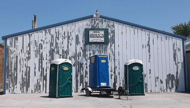 Les toilettes du gros John