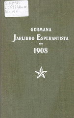 Germana Jarlibro Esperantista (1908)