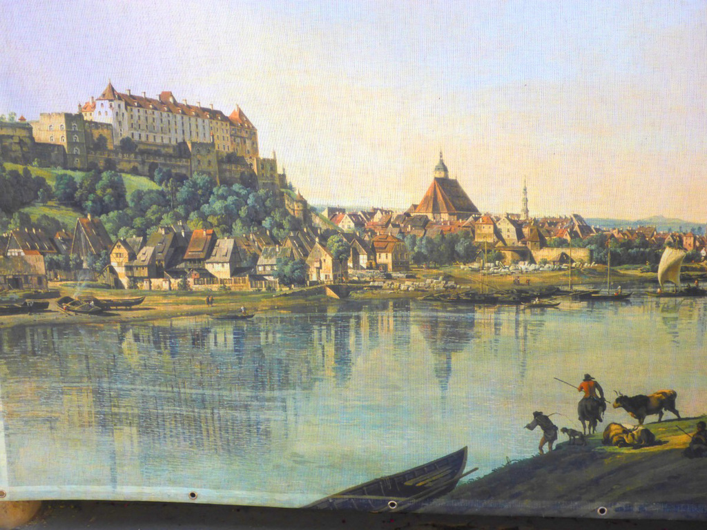 Canaletto - Blick auf Pirna von Copitz