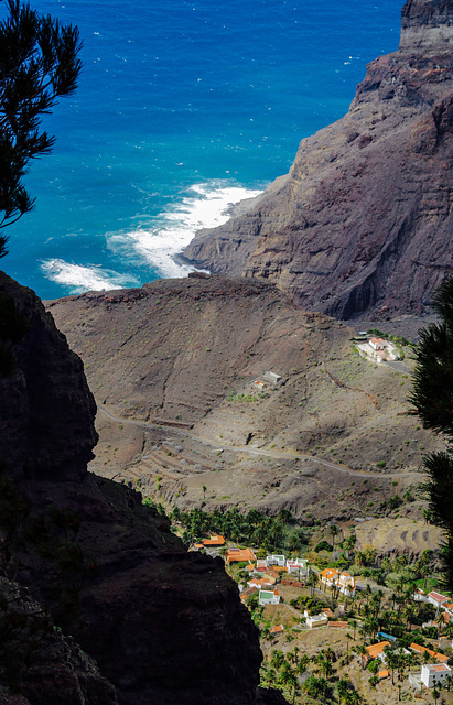 A coastal View in the West of La Gomera
