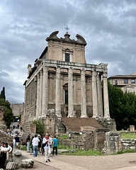 Rome 2025 – Forum Romanum – Temple of Antoninus and Faustina