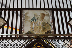 Detail of screen, St Margaret's Church, Thorpe  Market, Norfolk