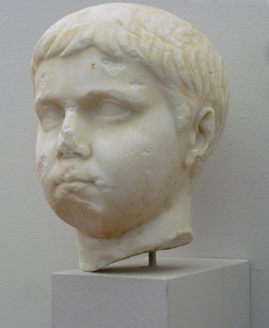 Marble Head of Nero Caesar