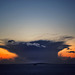 evening cloud over weymouth 11:2:18