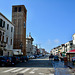 Chioggia 2017 – Corso del Popolo with the Clock Tower of the San Andrea