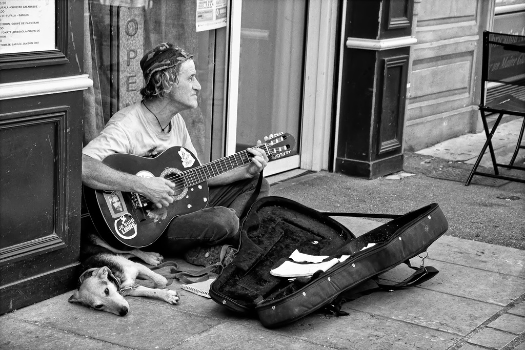 Musicien. ( Je suis libre ).