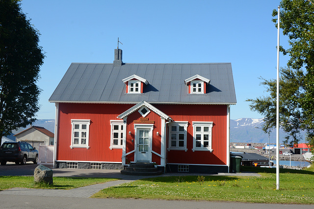 Iceland, Húsavík, Formannshus 1898