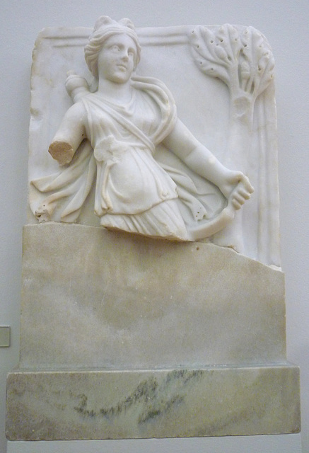 Marble Relief of Diana