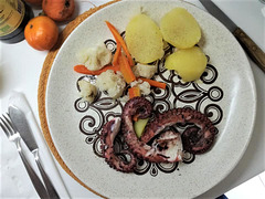 ...what about a boiled octopus for lunch?