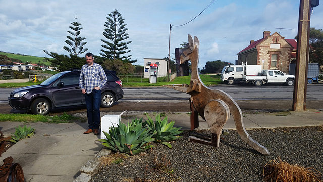 Ned Kelly kangaroo