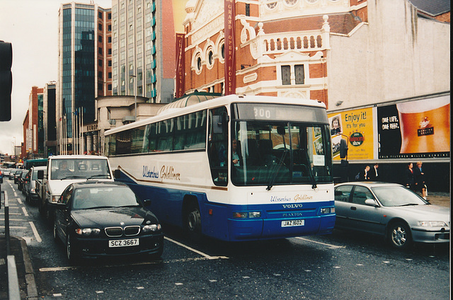 Ulsterbus JAZ 1628 in Belfast - 5 May 2004