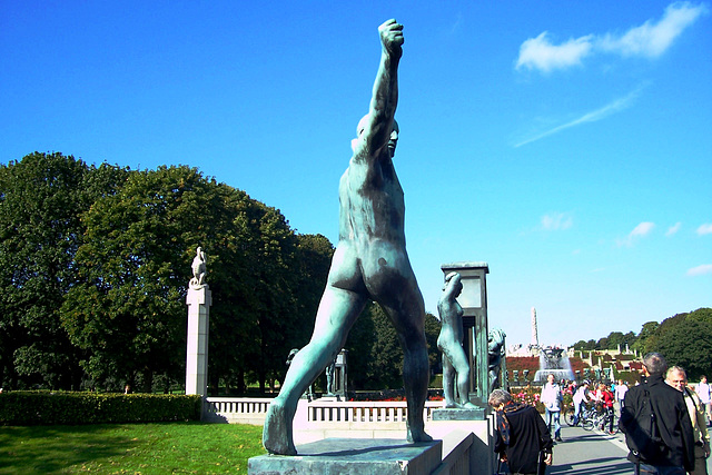 NO - Oslo - Sculptures at Frogner Park