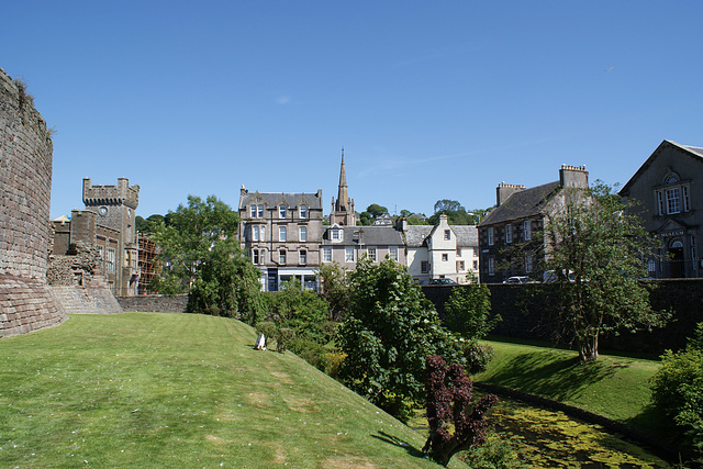 View From Rothesay Castle