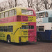 Cambus Limited 740 (RAH 265W) and 735 (PWY 37W) in Cambridge – 5 Feb 1991 (136-07)
