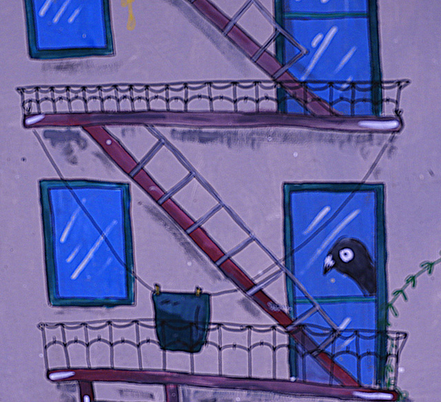 Childrens Painting --bird houses