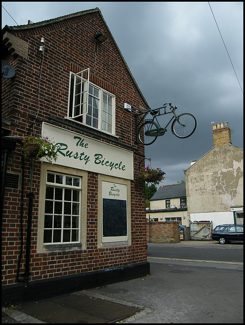 The Rusty Bicycle at Oxford