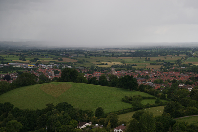 View Over Glastonbury