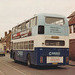Cambus Limited 743 (VEX 300X) in Mildenhall - 10 Mar 1990 (113-3)