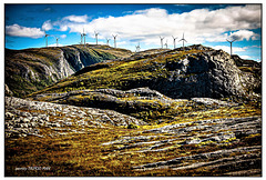 Windräder in Norwegen