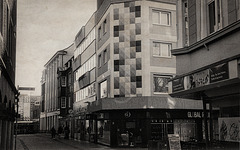 Fassaden in Rheine - Vintage-Bearbeitung