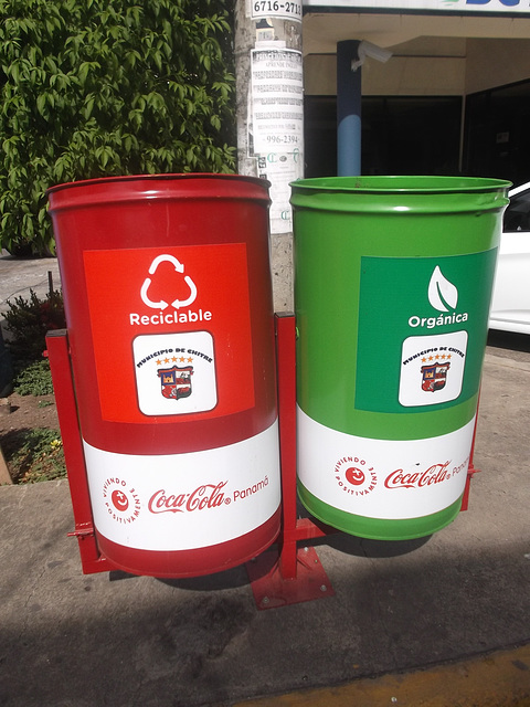 Coca-cola en recyclage / Recycled Coca-cola