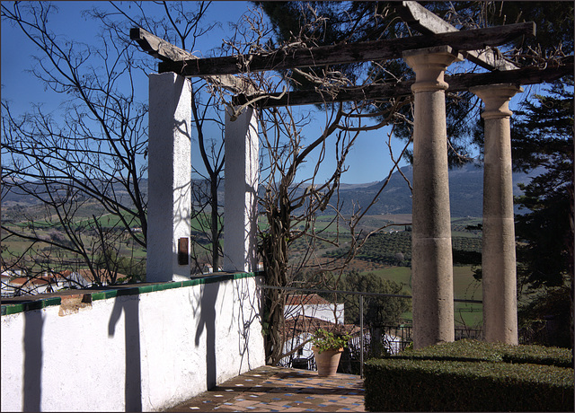 Ronda - Jardín de la Casa del Rey Moro