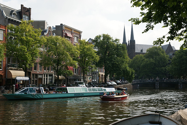 Amsterdam Canal Scene