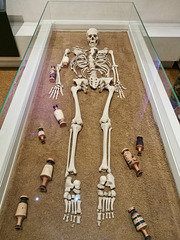 Athens 2020 – National Archæological Museum – Skeleton from the Kerameikos cemetery