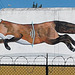 mural - Fox and birds - by Apeseven
