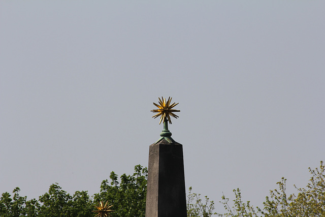 Stern auf der Lutherbrücke