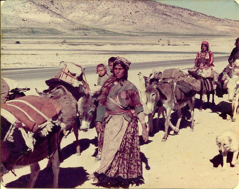 Qashqai women and children of Fars, Iran, 1977