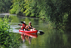 Enjoying the river!