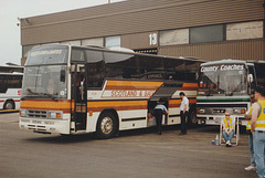 Scotland and Bates E129 WKN at RAF Mildenhall – 25 May 1991 (140-34)