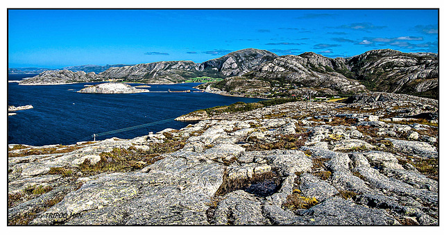 Felsen in Norwegen