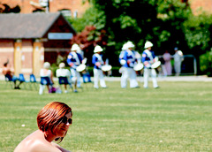 Wiltshire Youth Drummers, and Their Audience